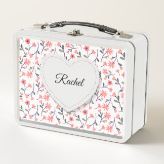 Roze bloemen White Heart Girly School