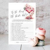 Roze Bloemen Wie Weet Bruid De Beste Douche Spel