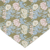  roze bloemen William Morris Chrysanthemum Medium Tafelloper (Hoek)