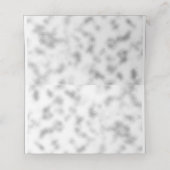 Roze bloemen, wit glas plaatskaartje (Binnenkant ongevouwen)