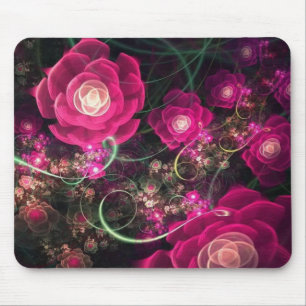 Roze bloemen zeggen het beste Mousepad Muismat