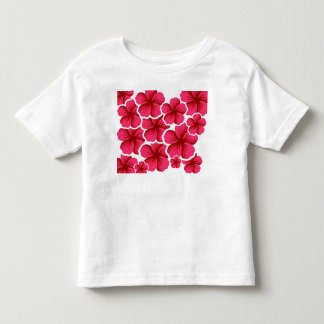 Roze bloemen zonneschijn dag voor mijn lieve klein kinder shirts