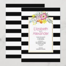 Roze bloemen, zwarte witte strepen, bloementeelt