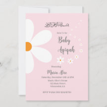 Roze bloemenaqiqah
