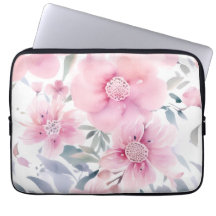 Roze Bloemenaquarel 