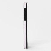 Roze Bloemendamasker iPhone 5/5S Hoesje (Achterkant/links)
