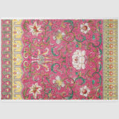 Roze bloemendecoupage papier (Voorkant)