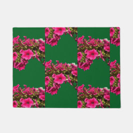 Roze Bloemendekmat Deurmat