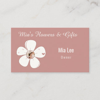 Roze Bloemendesign | Maatwerk Bloemenwinkel | Land Visitekaartje