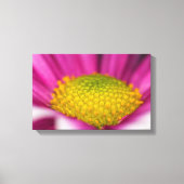 Roze bloemendoek canvas afdruk (Voorkant)