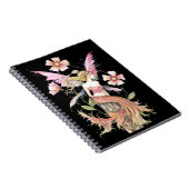 Roze Bloemenfee Notitieboek (Rechterzijde)