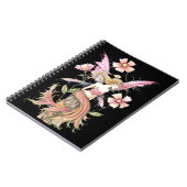 Roze Bloemenfee Notitieboek (Linkerzijde)