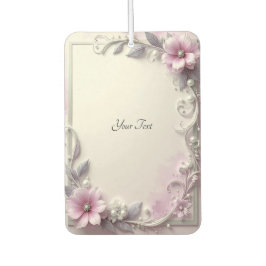 Roze bloemenguillotine luchtverfrisser