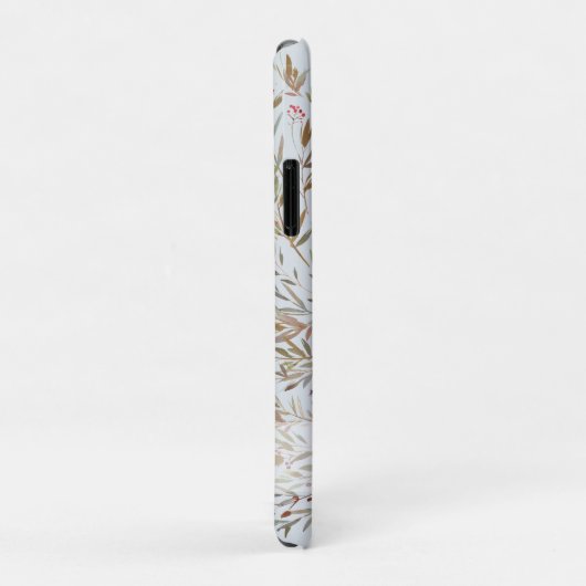 Roze Bloemenkrans Gepersonaliseerde Fotofamilie Case-Mate iPhone Case (Achterkant/rechts)