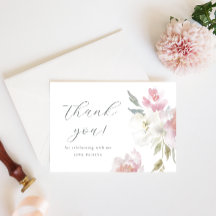  roze bloemenkruid quinceañera dank u