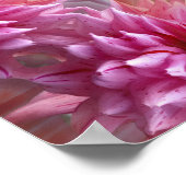 ROZE BLOEMENMANDALA-KALEIDOSCOOPKUNST POSTER (Hoek)