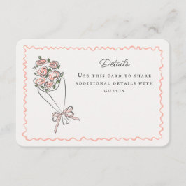 Roze Bloemenmarkt Verse Bloemen Details Invoegen Informatiekaartje