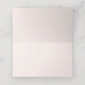 Roze Bloemenmarkt Verse Bloemen Vouwkaartje Plaatskaartje (Binnenkant ongevouwen)