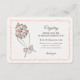 Roze Bloemenmarkt Verse Bloemenregister Invoegen Informatiekaartje