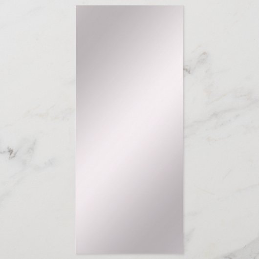 Roze Bloemenmenu Menu (Achterkant)