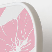 Roze Bloemenoogst Paddlebal Paddle (Links Detail)
