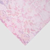  roze bloemenprint tissuepapier (Detail)