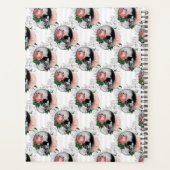 Roze Bloemenschedel Serie Ontwerp 2 Planner (Achterkant)