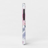 Roze Bloemenschildering in Waterverf Case-Mate iPhone Case (Achterkant/links)