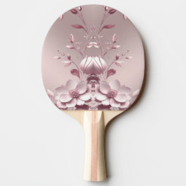 Roze Bloemenslag Pingpongbat Tafeltennisbatje