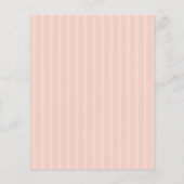 Roze Bloemenvlinders Meisjes Doop (Achterkant)