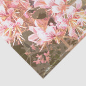  roze bloemfoto aangepast ontkoppelingspakken tissuepapier (Detail)