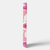 Roze & Bloemig Patroon Case-Mate iPhone Case (Achterkant / Rechts)
