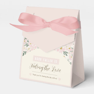  roze bloemige Boho Baby shower uitnodiging Bedankdoosjes
