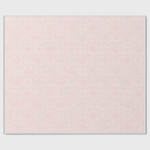Roze bloemige bruidsdouche cadeaupapier (Vlak)