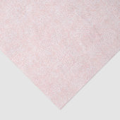 Roze Bloemige Bruidsuitnodiging Tissuepapier (Detail)