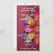 Roze Bloemige Elegantie Trouwcollectie (Voorkant)