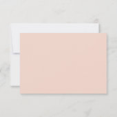 Roze Bloemige Gouden Glitter Verjaardag Bedankt (Achterkant)