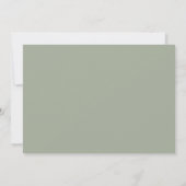 Roze bloemige shabby chic bruiloft uitnodiging (Achterkant)