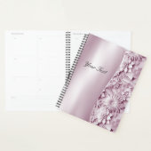 Roze Bloemige Trouwplanner Planner (Display)