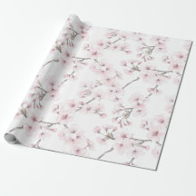 Roze bloemige verpakking Kersenboom cadeauverpakki