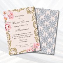 Roze Bloemige Vintage Pioenroos Christelijke Bruid