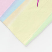 ROZE BLOEMIGE VRUCHTEN VAN DE SPIRIT CUSTOM DEKEN (Hoek)