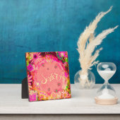  roze bloemige zusje-inspiratie fotoplaat (Insitu)