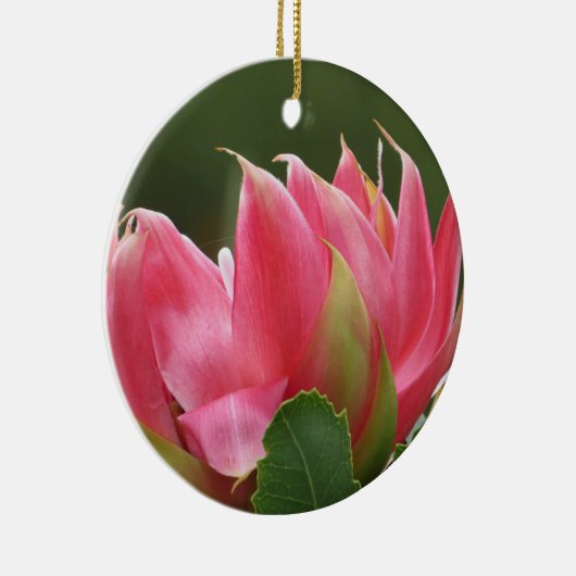 Roze bloemkeramische sierbloem keramisch ornament (Rechts)