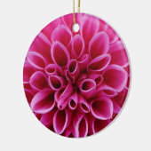 Roze bloemkeramische sierbloem keramisch ornament (Links)