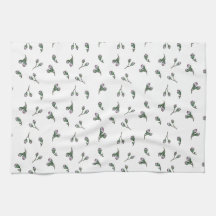 Roze bloemknoppen, aquarelpatroon