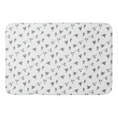 Roze bloemknoppen badmat (Voorkant)