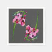 Roze bloemkool  bloemkool servet (Voorkant)