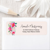 roze bloemkool etiket (Insitu)