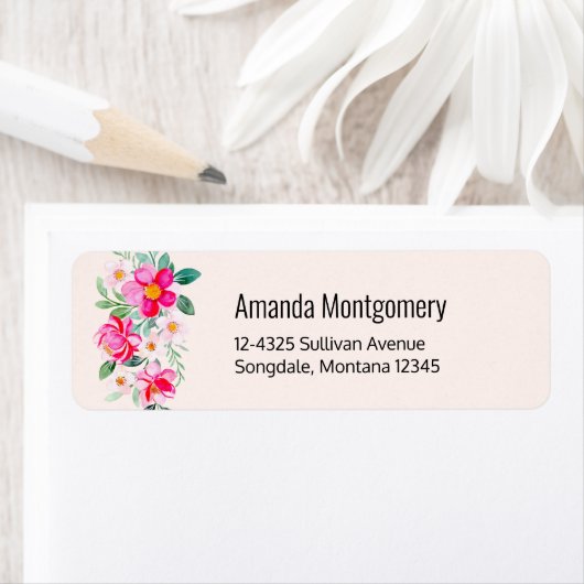 roze bloemkool etiket (Insitu)